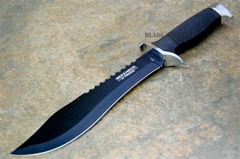 13 Tactical Hunting Survival Knife Military Bowie Camping Rambo