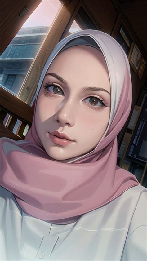 Kartun Hijab In 2023 Kartun Kartun Hijab Lukisan