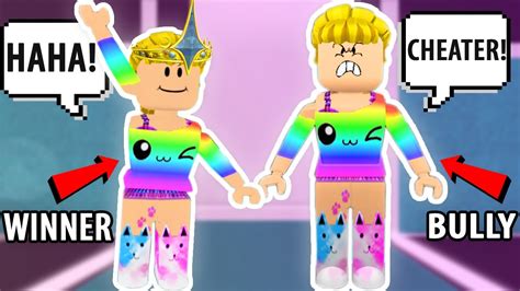 I COPIED MY BULLY S OUTFIT AND WON Roblox Fashion Frenzy Roblox