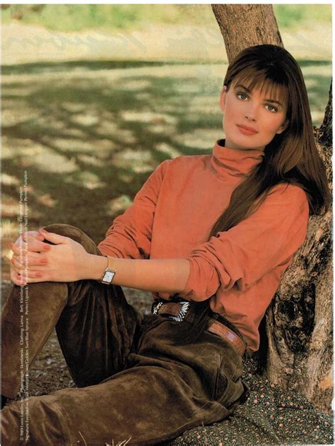 1989 EstÉe Lauder Paulina Porizkova Magazine Print Ad 2 Pg Paulina Porizkova Ads And Models