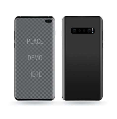 Premium Vector Realistic Smartphone Mockups