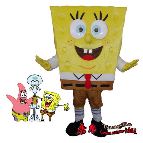 Online Buy Wholesale Spongebob Mascot Costume From China Spongebob