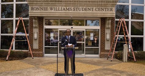 Uca Unveils Ronnie Williams Student Center News