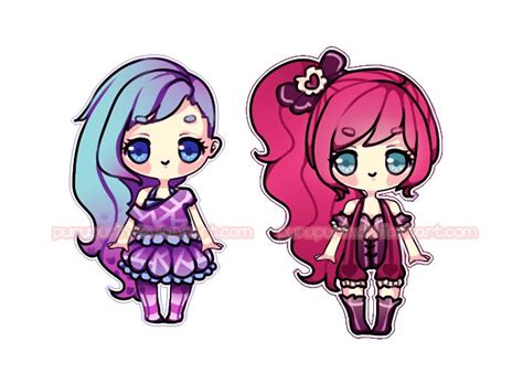 Adoptables Pink And Purple On Deviantart