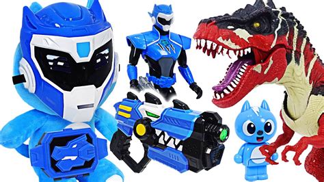 Miniforce Super Dinosaur Power Defeat Dinosaurs With Volt Mask And
