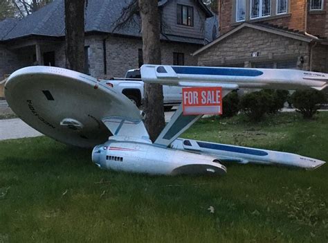 Why Was A Giant Starship Enterprise For Sale On A Scarborough Lawn