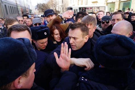 Russian Opposition Leader Arrested At The Anti Corruption Protests In Moscow Report Focus News