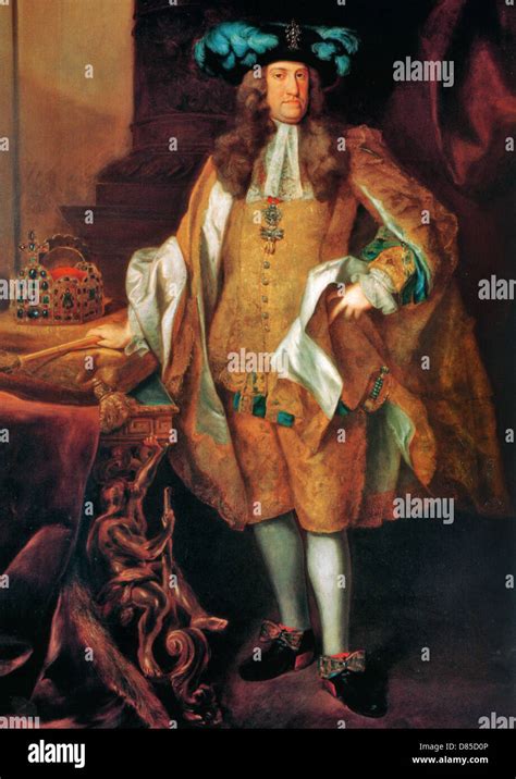 CHARLES VI Holy Roman Emperor 1685 1740 Painted By Johann Gottfried