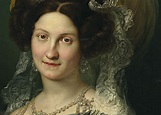 1830 María Cristina by López y Portaña - earrings and lace | Grand ...