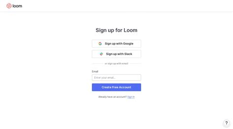 Create Free Account Sign Up From Uiux Patterns