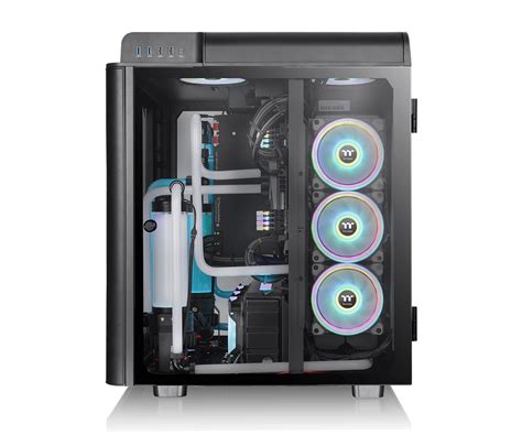 The level 20 xt and ht are both huge, cost around £200 and have glass on every visible surface so it would be perfectly reasonable to wonder why thermaltake developed the level 20 ht, and happily. Level 20 HT