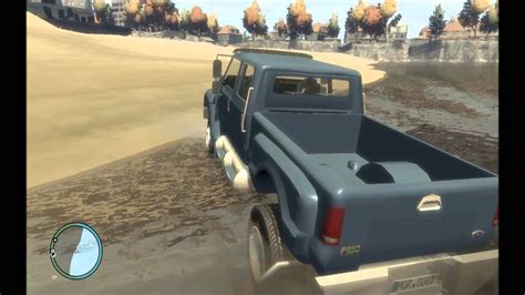 Ford F650 Super Duty On Gta Plows Through Water Youtube
