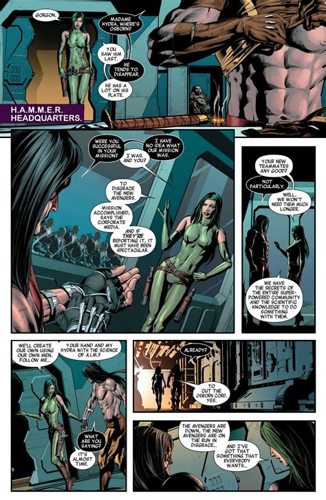 Madame Hydra Marvel Villains Super Villains New Avengers