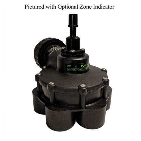 1 12″ 6 Outlet Hydro Indexing Valve For Irrigation Fimco