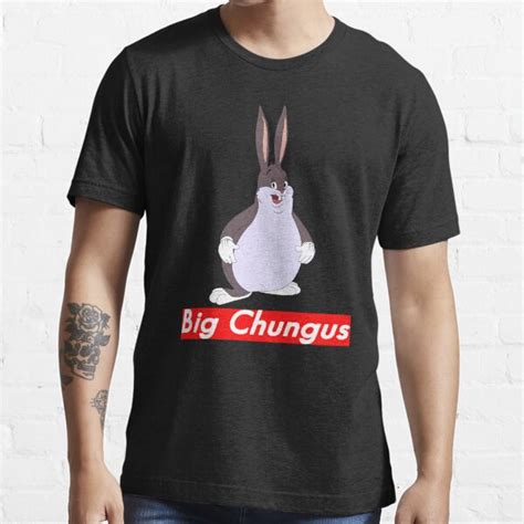 Big Chungus Meme T Shirt For Sale By Etalemseiecamo Redbubble