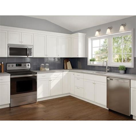 The most used room in your home is the kitchen, so make sure the cabinets are looking and functioning their best. Project Source 96-in W x 0.8-in H x 0.3-in D White Door ...