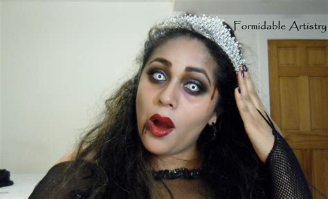 Formidableartistry Zombie Prom Queen Bride Halloween Makeup Tutorial