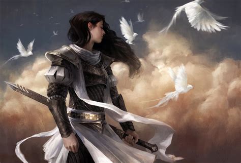 Amazing Elspeth Tirel Art From Rimaginarycharacters Rmagictcg