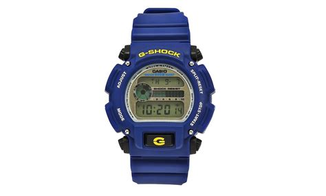 Casio Mens Dw9052 2 G Shock Blue Rubber Digital Dial Watch Groupon