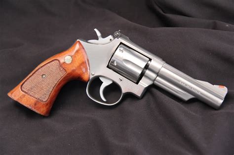 Smith Wesson Model Magnum Stainless Double Action Revolver