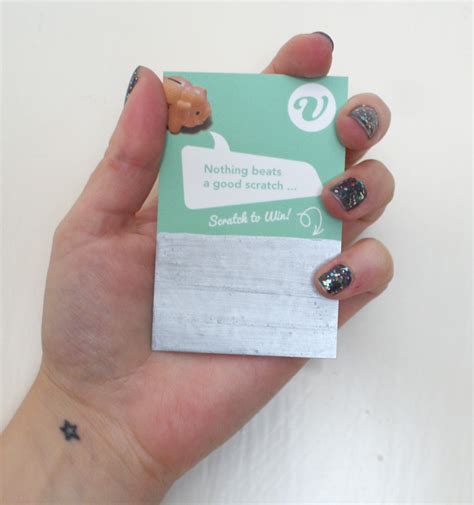 Increase engagement with your handouts by conducting a big giveaway at the trade show. Vivid Please: DIY: How To Make Your Own Scratch Cards!