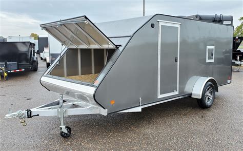 Snowmobile 2020 Mission Trailers 7x16 Low Pro Enclosed Snowmobile
