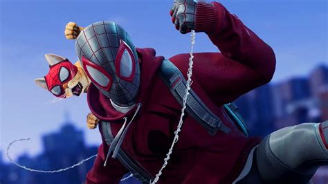 Spider Man Miles Morales New Bodega Cat Suit Combat Cat Takedowns