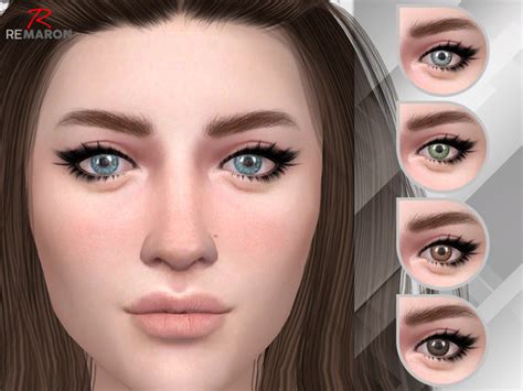 Realistic Eye N06 All Ages By Remaron Sims 4 Eyes