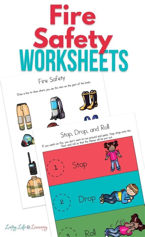 Fire Worksheets For Kids