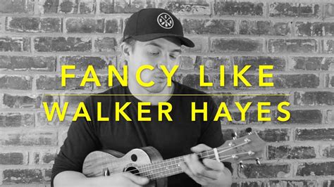 Fancy Like Walker Hayes Ukulele Cover Youtube