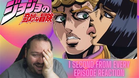 1 Second From Every Jojo Episode Blind Reaction Jojo´s Bizarre
