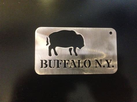 Buffalo New York Card Bottle Opener And Key Chain Buffalo Stainless St