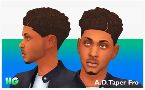 Sims 4 Black Male Hair Maxis Match