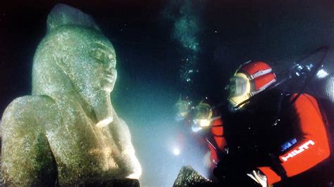 Discovering The Lost City Of Heracleion Egyptian Streets