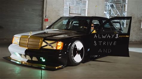 Check Out A Ap Rocky S Custom Mercedes E Designed For Video Game