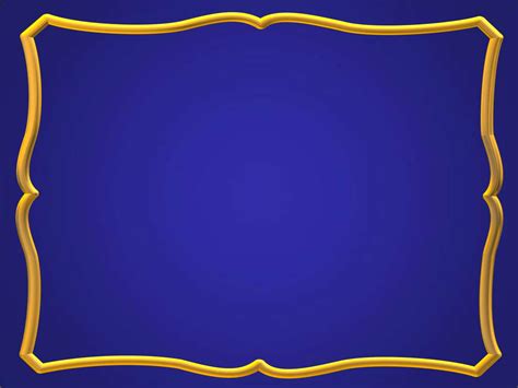 🔥 Download Blue Gold Frame Powerpoint Background Available In This By