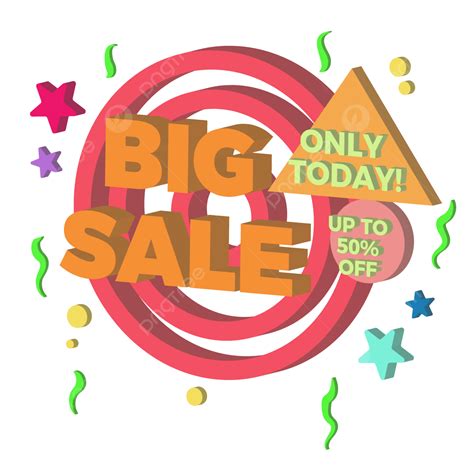 Big Sale 3d Vector Sale 3d Vector Png And Vector With Transparent