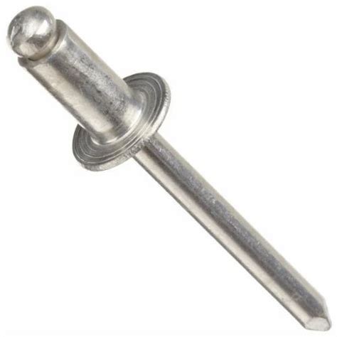 Stanley Engineered Fastening Open End Blind Rivet Size 4 Dome Head