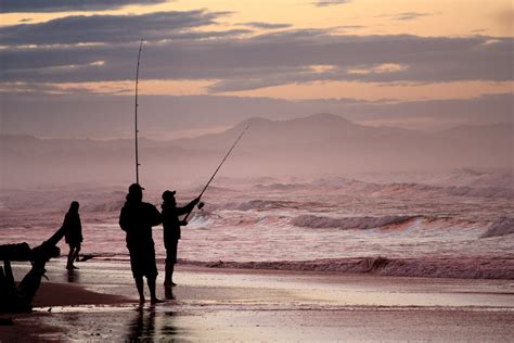 Beach Fishing Deography By Dylan Odonnell