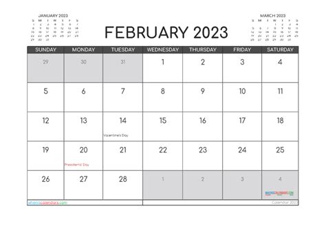 2023 Printable Yearly Calendar Templates