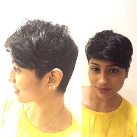 Style a persons hair can reflect the personality and characteristics of a person, make your hair terrific. 63 best Short Indian hairstyles images on Pinterest | Bob ...