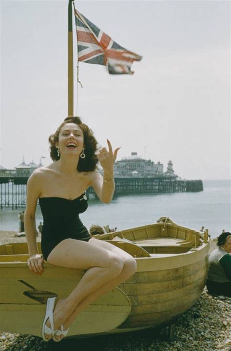 Vintage Photos Offer A Snapshot Of Bathing Beauties Of The S Vintage Beach Photos