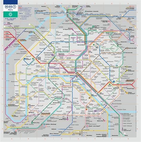 Карта метро парижа интерактивная