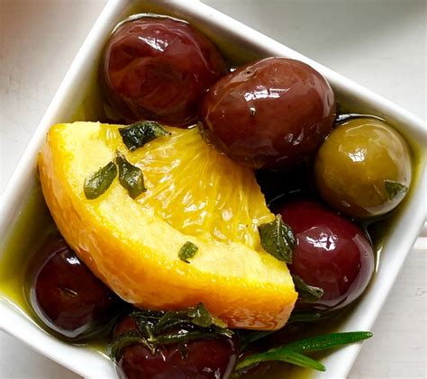 Warm Orange Marinated Olives The Irreverent Kitchen