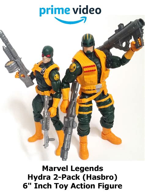 Watch Review Marvel Legends Hydra 2 Pack Hasbro 6 Inch Toy Action