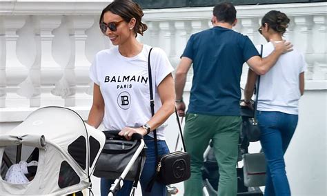 Christine Lampard Enjoys Low Key Stroll In London With Husband Frank And Baby Daughter Patricia