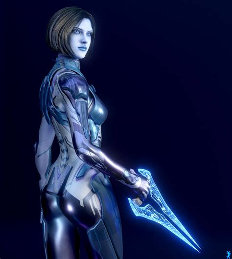 Weaponized Cortana Halo 5infinite Flashback By Iceboxprod On Deviantart