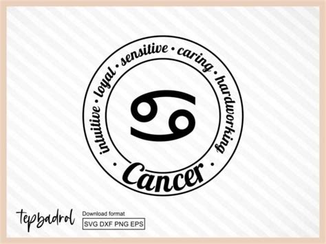 Funny Cancer Zodiac Svg