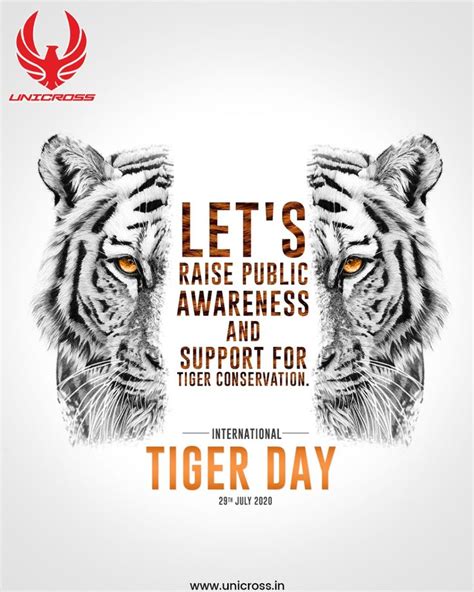 International Tiger Day In 2023 Tiger Poster Save The Tiger Tiger