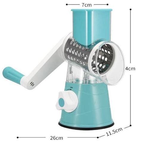 Multi Function Rotating Grater Vegetable Fruit Cutter Chicvoss